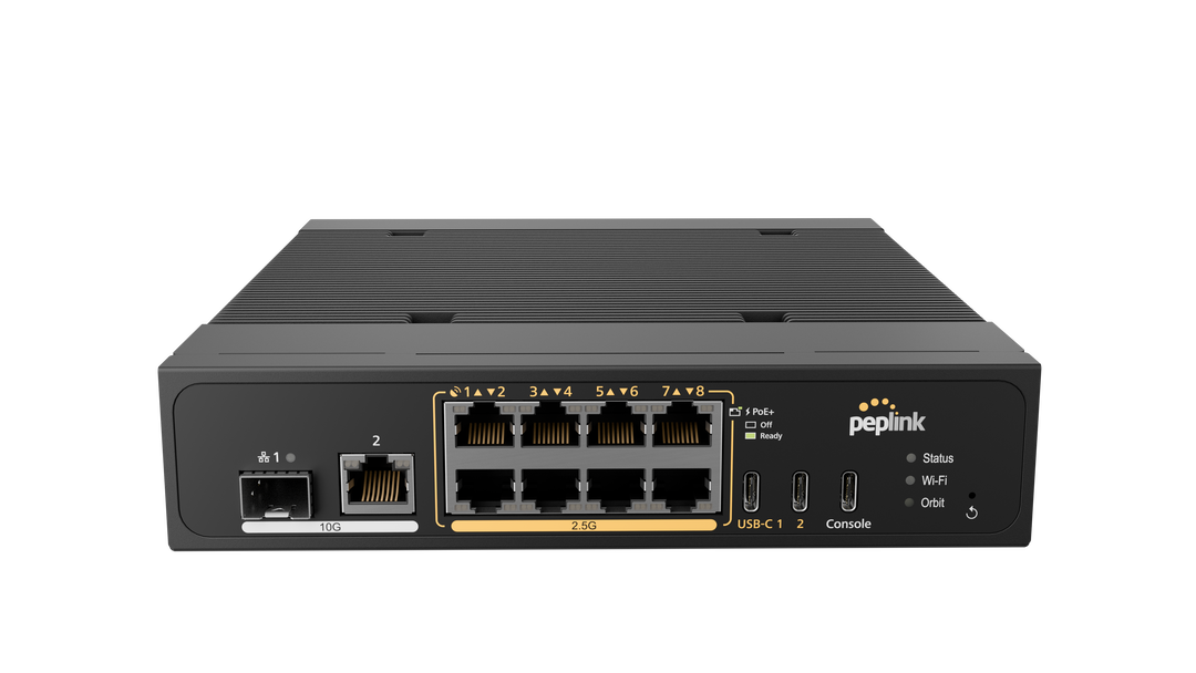 Peplink MAX Orbit 8 | High-Capacity Multi-Orbit Router