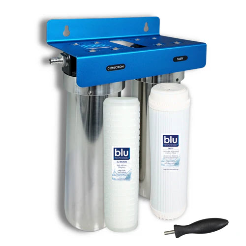 Blu Tech DUO 2-Stage Fixed Mounted 10-Inch Water Filtration System