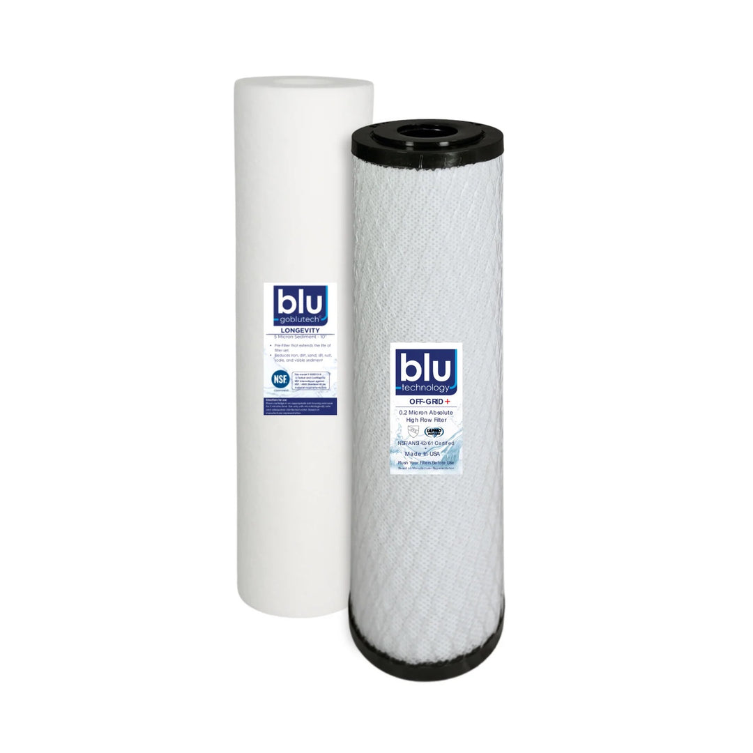 Blu Technology OFFGRID+ Filter Recharge Pack 10-Inch