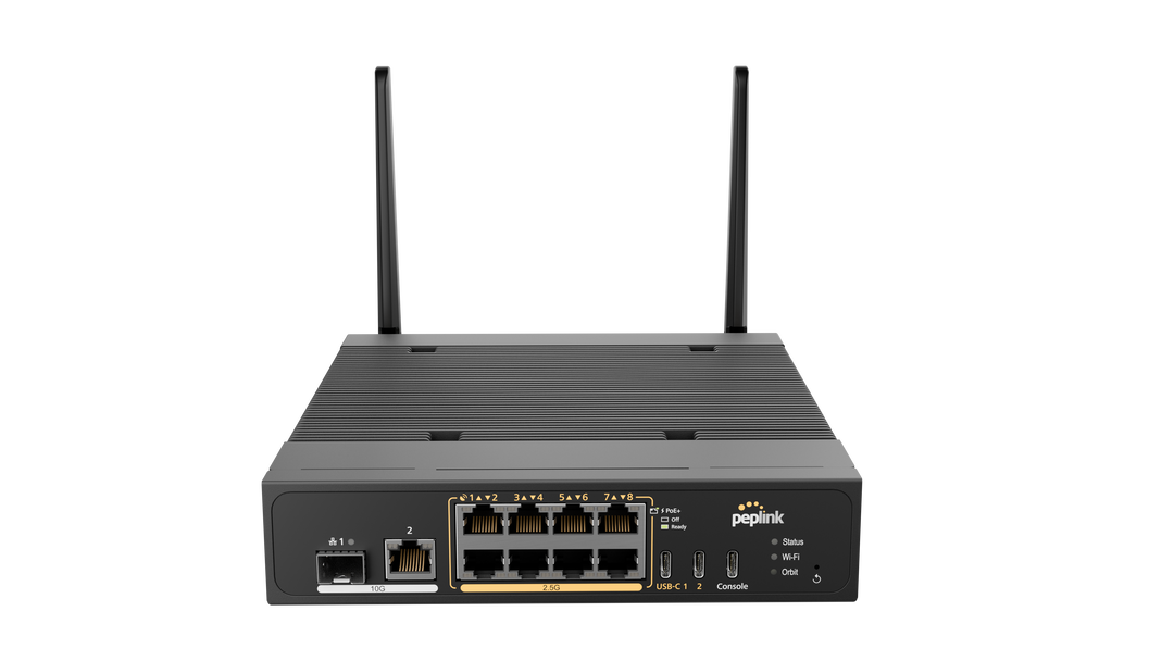Peplink MAX Orbit 8 | High-Capacity Multi-Orbit Router