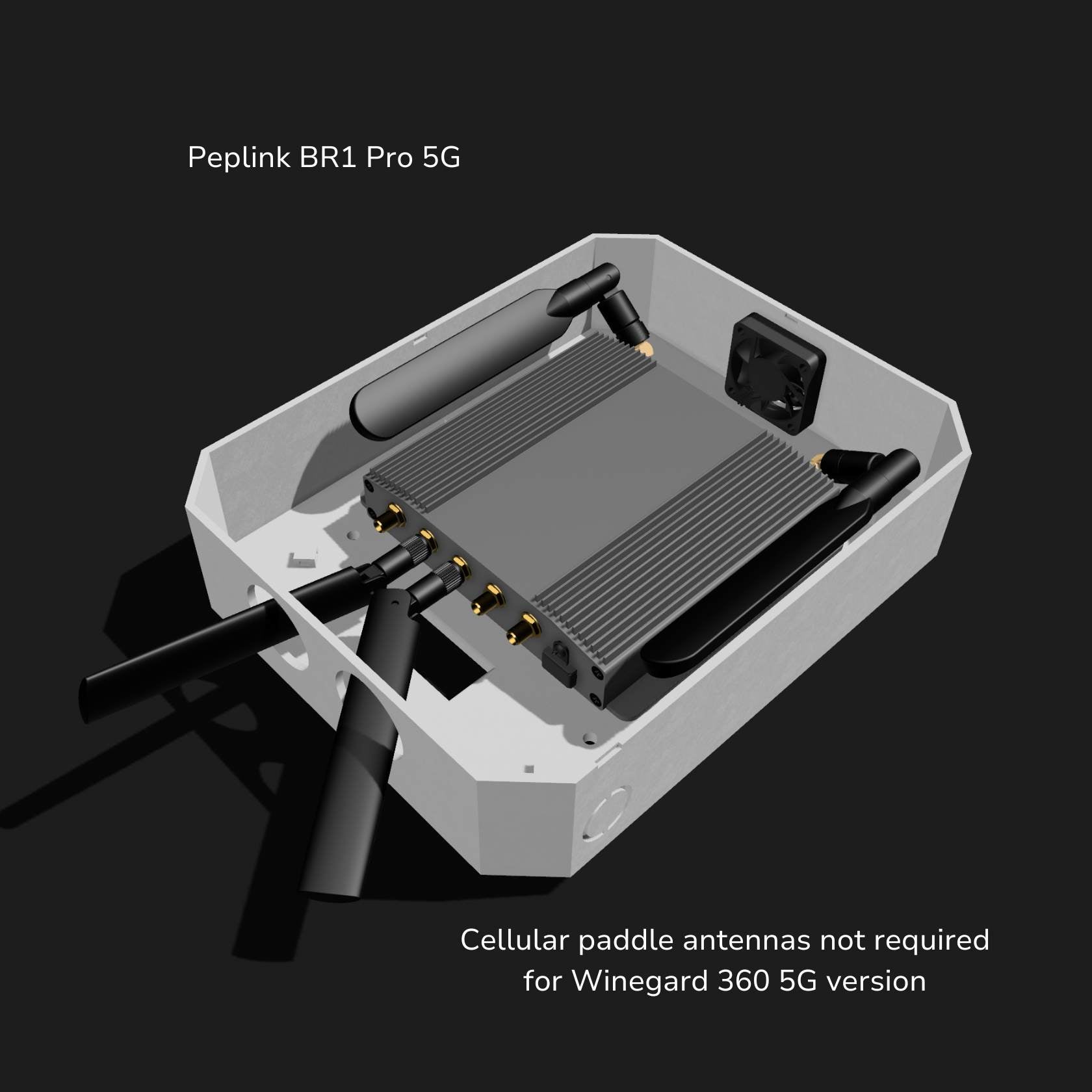 Basecamp Router Enclosure for Winegard 360+ – MobileMustHave.com