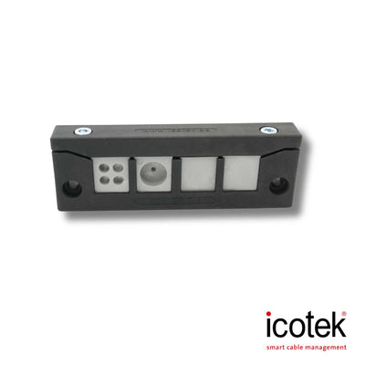 Rectangle Cable Management System for 5-in-1 Roof Antennas