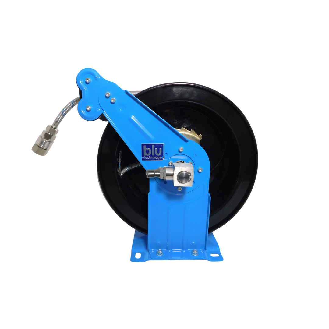 Blu Tech Stainless Steel Hose Reel w/ 50' Hose