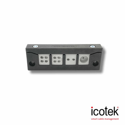 Rectangle Cable Management System for 11-in-1 Roof Antennas