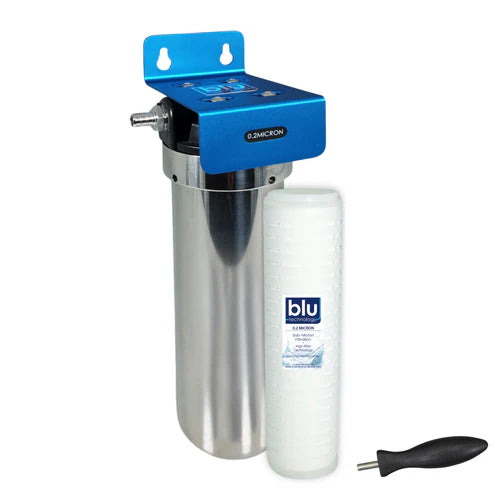 Blu Tech SOLO 1-Stage Fixed Mounted 10-Inch Water Filtration System