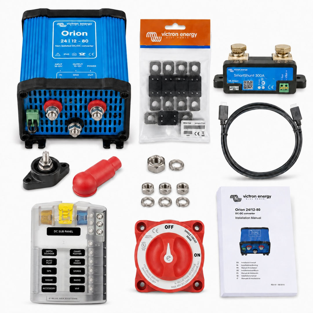 24V to 12V Converter Package (80A)