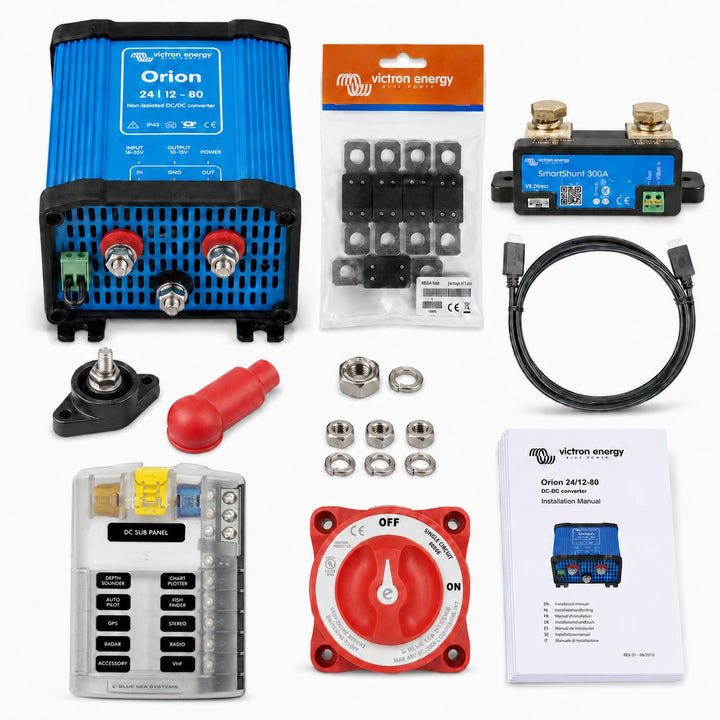 24V to 12V Converter Package (80A)