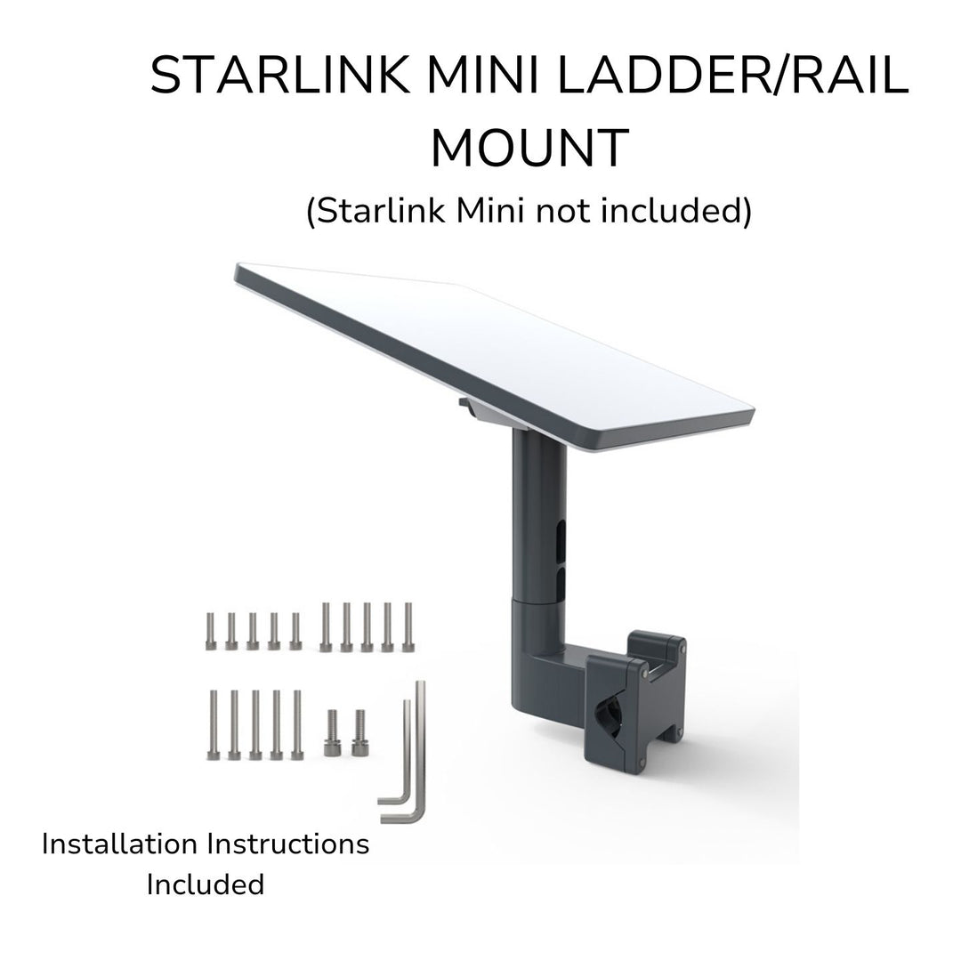 Starlink Mini Ladder Rail Mount