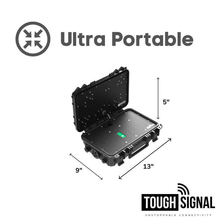 ToughSIGNAL BX-15G - 5G Ultra Portable Mobile Command Center. WiFI, SpeedFusion, 20k mAh Battery