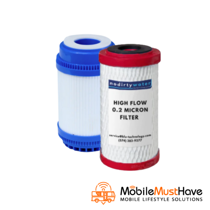 Blu Tech MR2 2-Stage Portable Water Filtration System