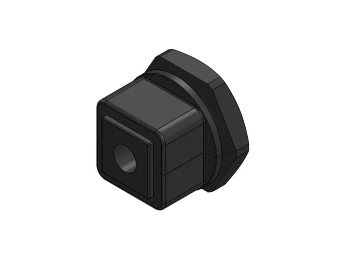 Hexagon Split Cable Gland - 1 Socket - 32mm Diameter