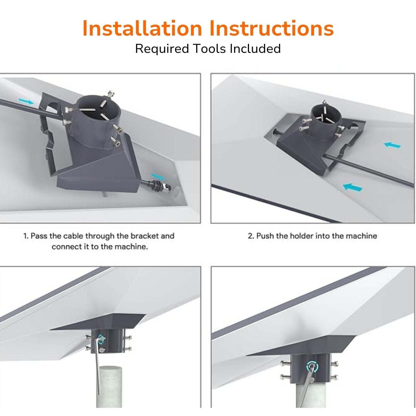 Starlink Standard / Enterprise Pole Mount Kit – MobileMustHave.com