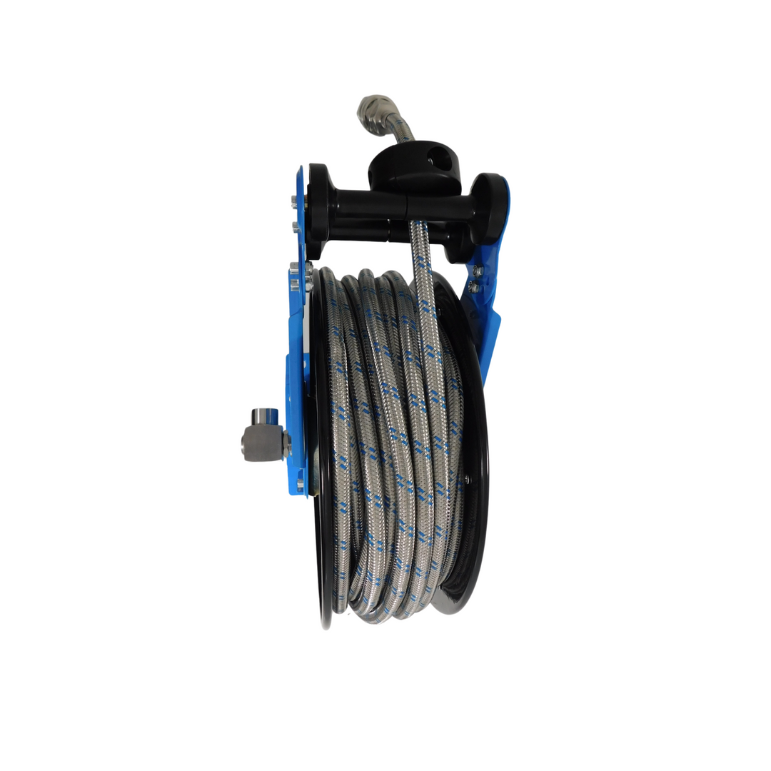 Blu Tech Stainless Steel Hose Reel w/ 50' Hose