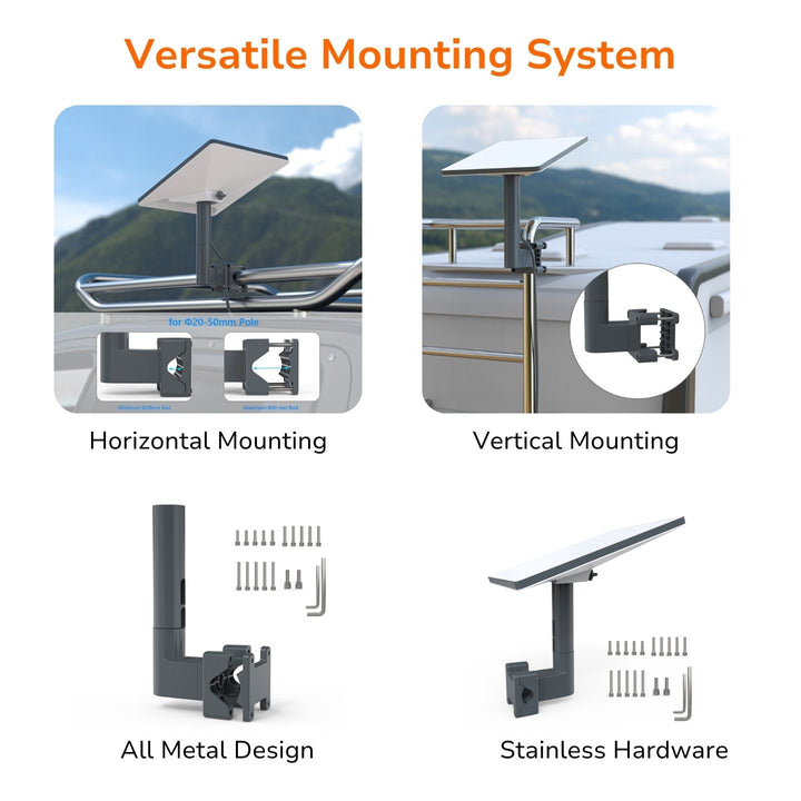 Starlink Mini Ladder Rail Mount