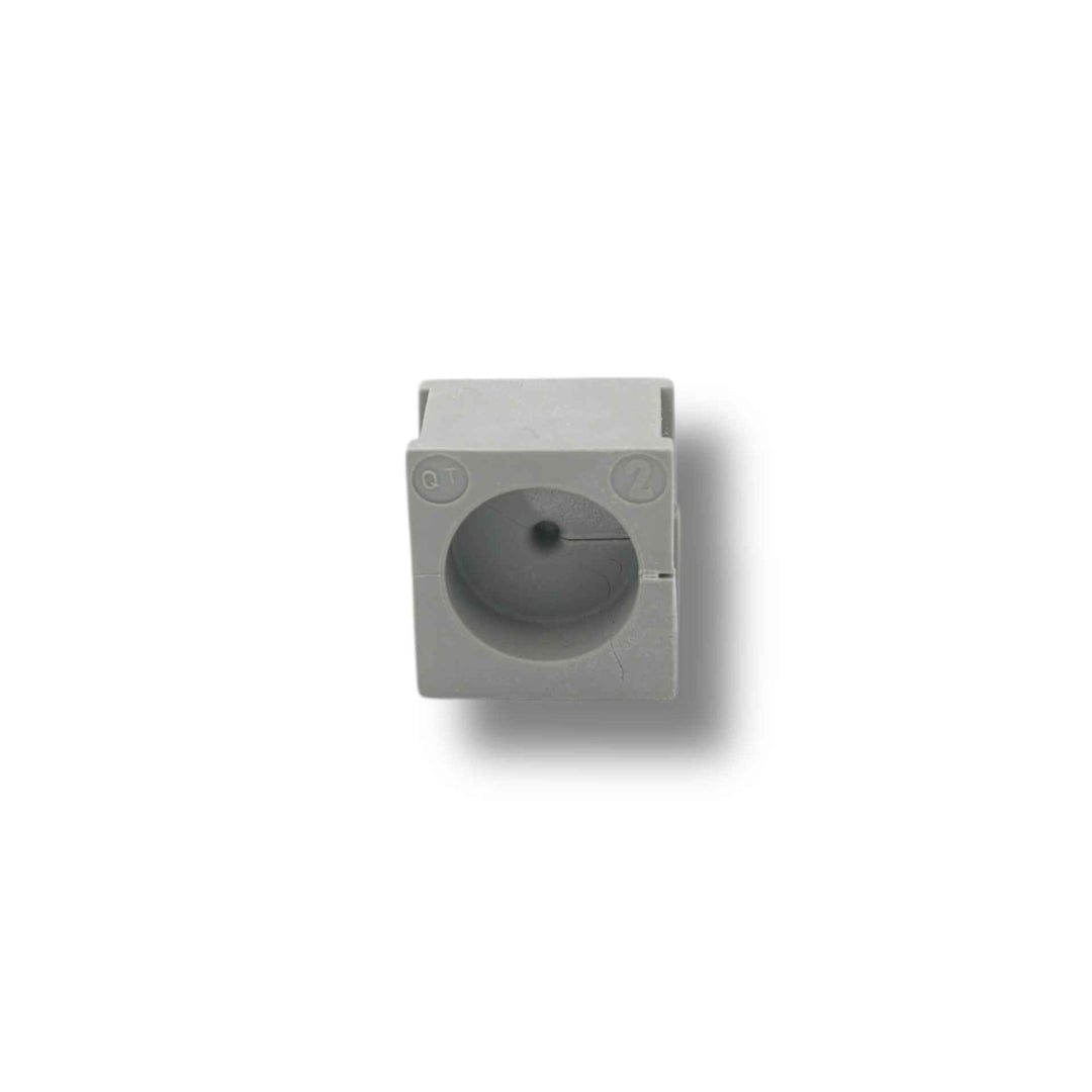 Split Cable Grommet 1x2mm Cable Entry Grey - IP67