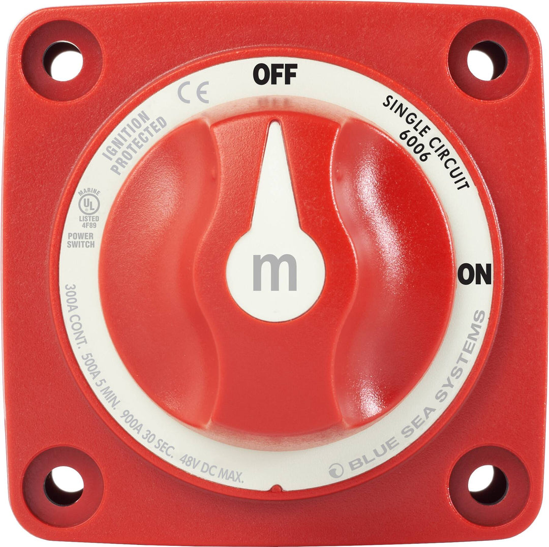 m-Series Mini On-Off Battery Switch with Knob