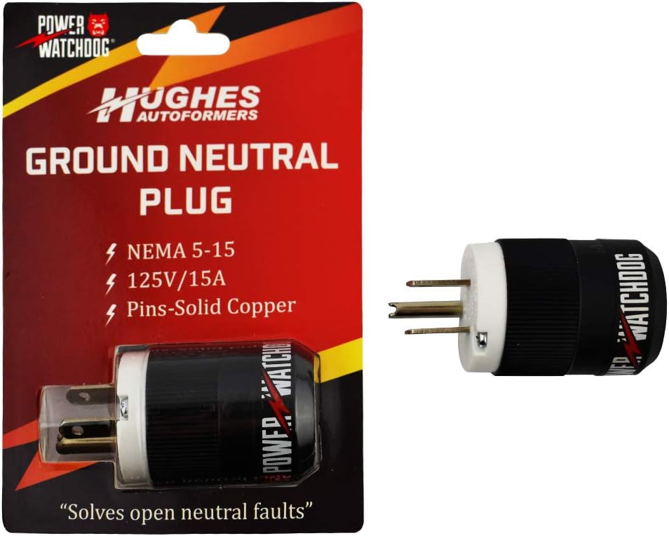 Hughes Autoformers Ground Neutral Bonding Plug