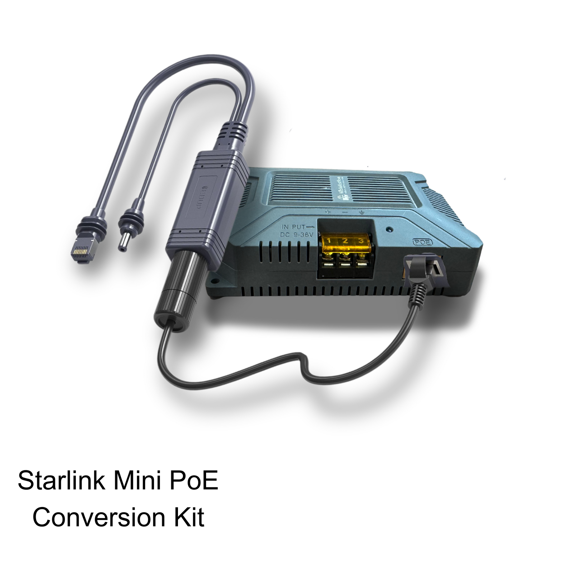 Starlink Mini PoE DC Power Conversion Kit with 12v Accessory Output ...