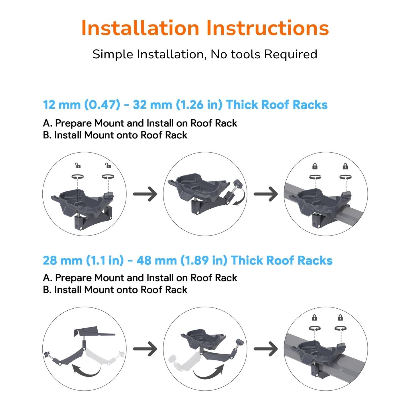 Starlink Mini Roof Rack Mount – MobileMustHave.com