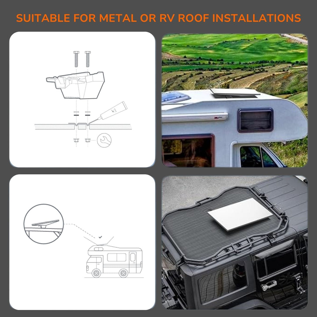 Starlink Mini In Motion Metal Roof Mount