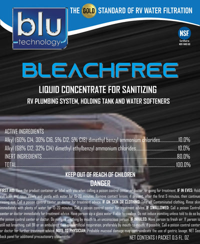 RV Sanitizer Liquid Concentrate for RV Plumbing System