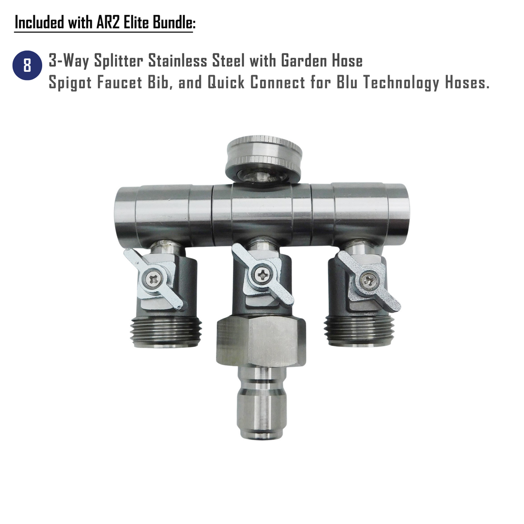Blu Tech AR2 Elite Bundle  - Fully Equipped 2-Stage Filtration System