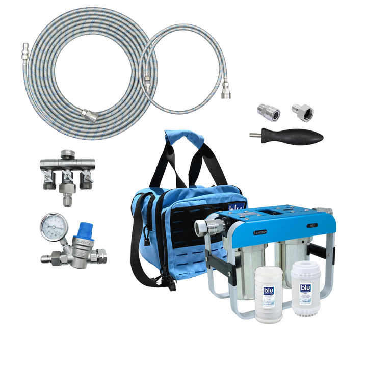 Blu Tech AR2 Essential Bundle - Fully Equipped 2-Stage Filtration System
