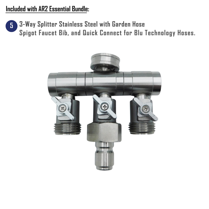 Blu Tech AR2 Essential Bundle - Fully Equipped 2-Stage Filtration System