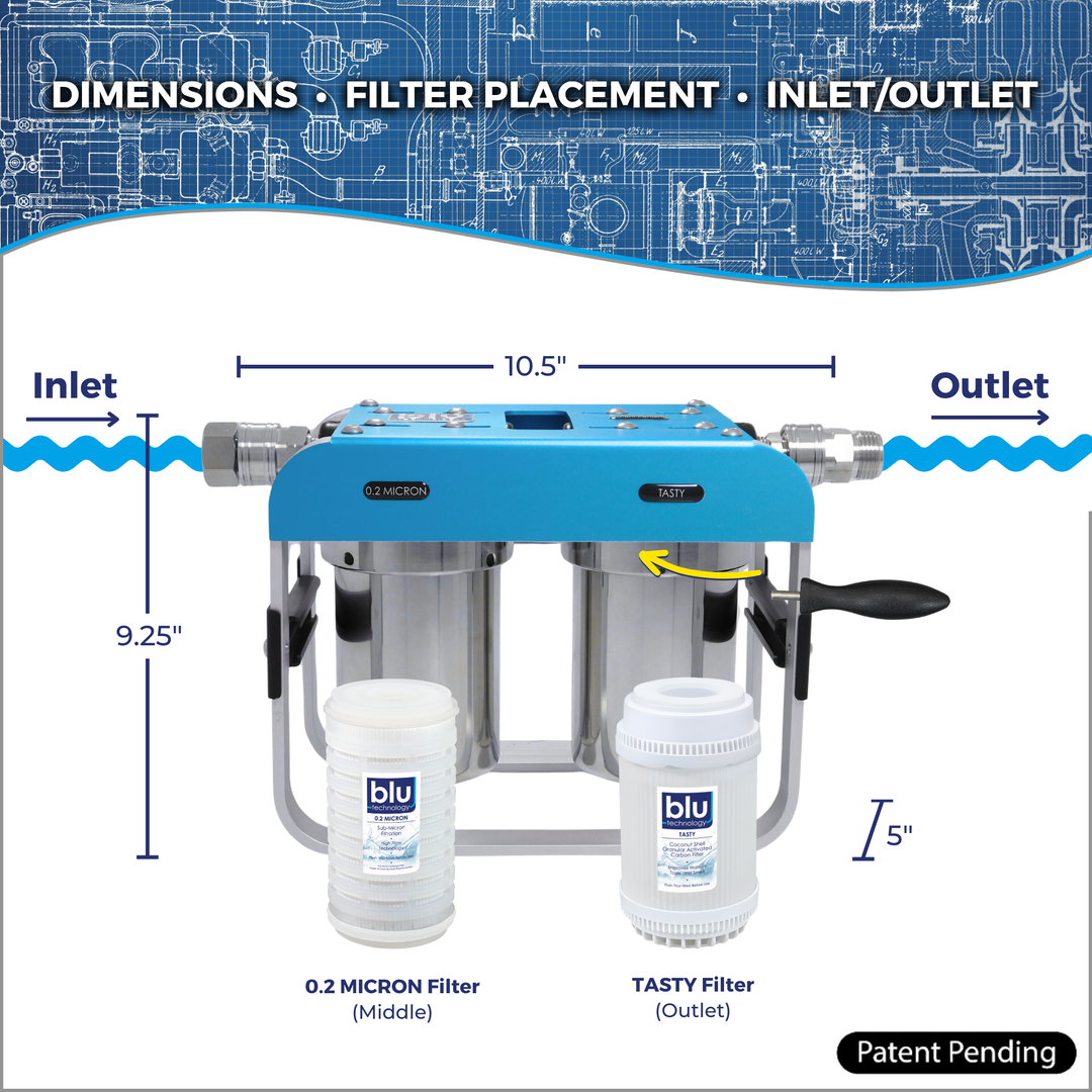 Tech Ar2 AR2 RV Water Filter System | 2-Stage Adventure Series – MobileMustHave.com