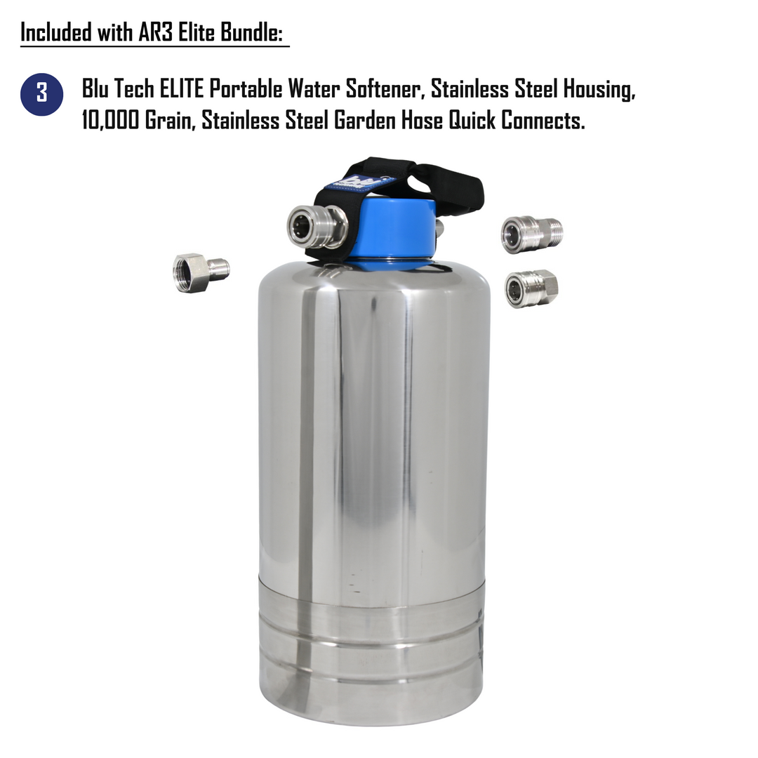 Blu Tech AR3 Elite Bundle - Fully Equipped 3-Stage Filtration System