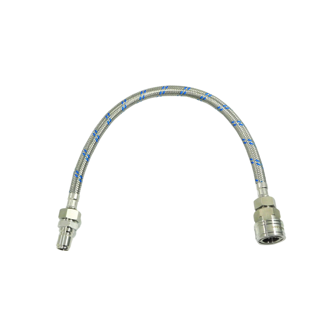 Blu Tech 18" Stainless Steel Hose