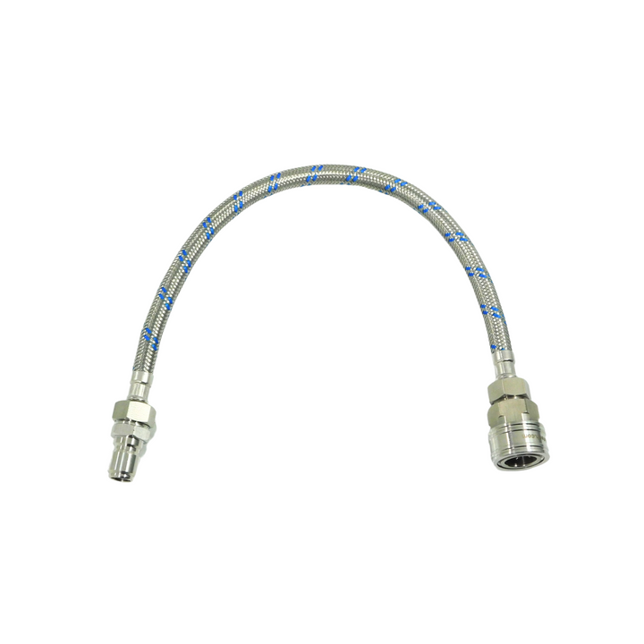 Blu Tech 18" Stainless Steel Hose