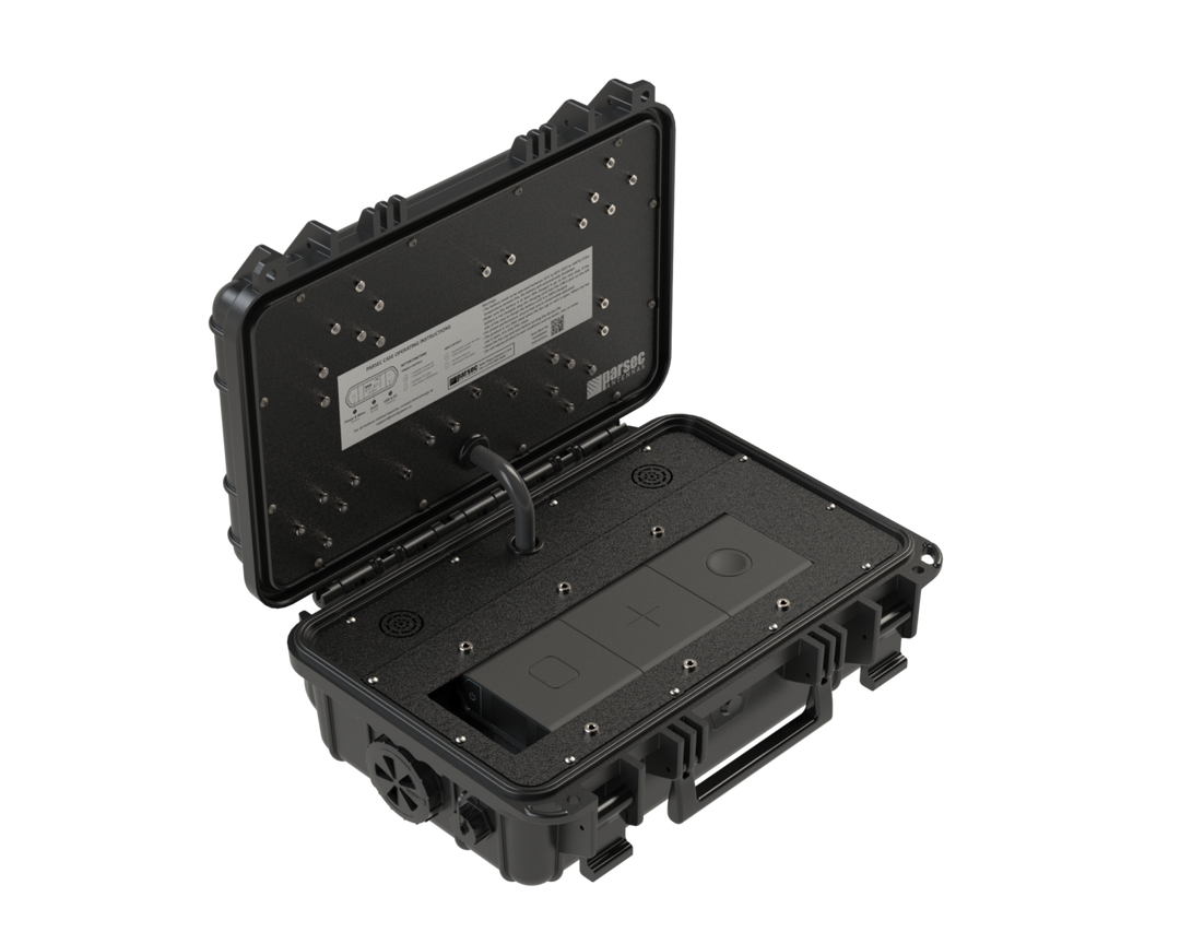 ToughSignal Basecamp Portable 5G Connectivity Case with Peplink BR1 Pro 5G X65, Battery & RoamLink