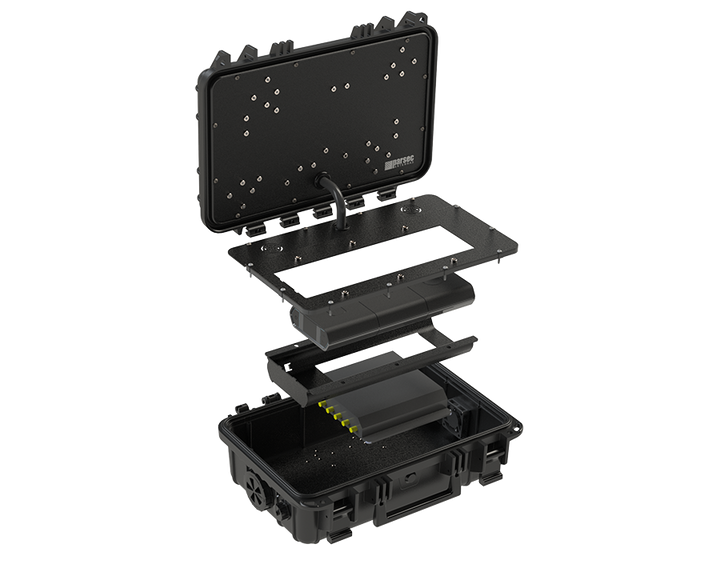 ToughSignal Basecamp Portable 5G Connectivity Case with Peplink BR1 Pro 5G X65, Battery & RoamLink