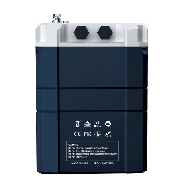 Epoch Elite 12V 460Ah LiFePO4 Battery | Heated, Bluetooth, IP67