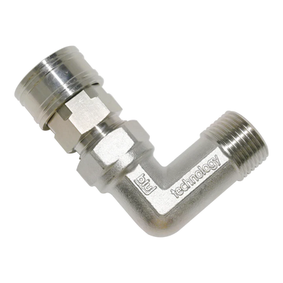 Blu Tech 90-Degree Adapter w/ Quick Connects (Female)