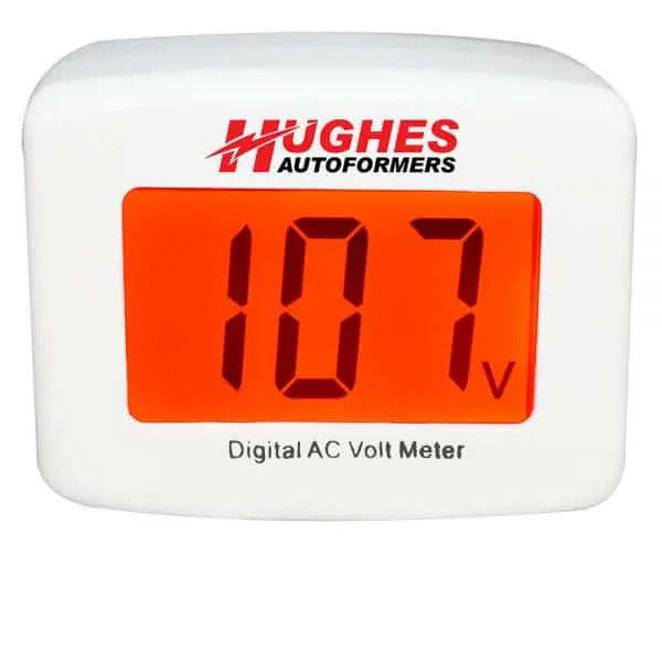 Hughes Autoformers Dual Color Digital Voltmeter