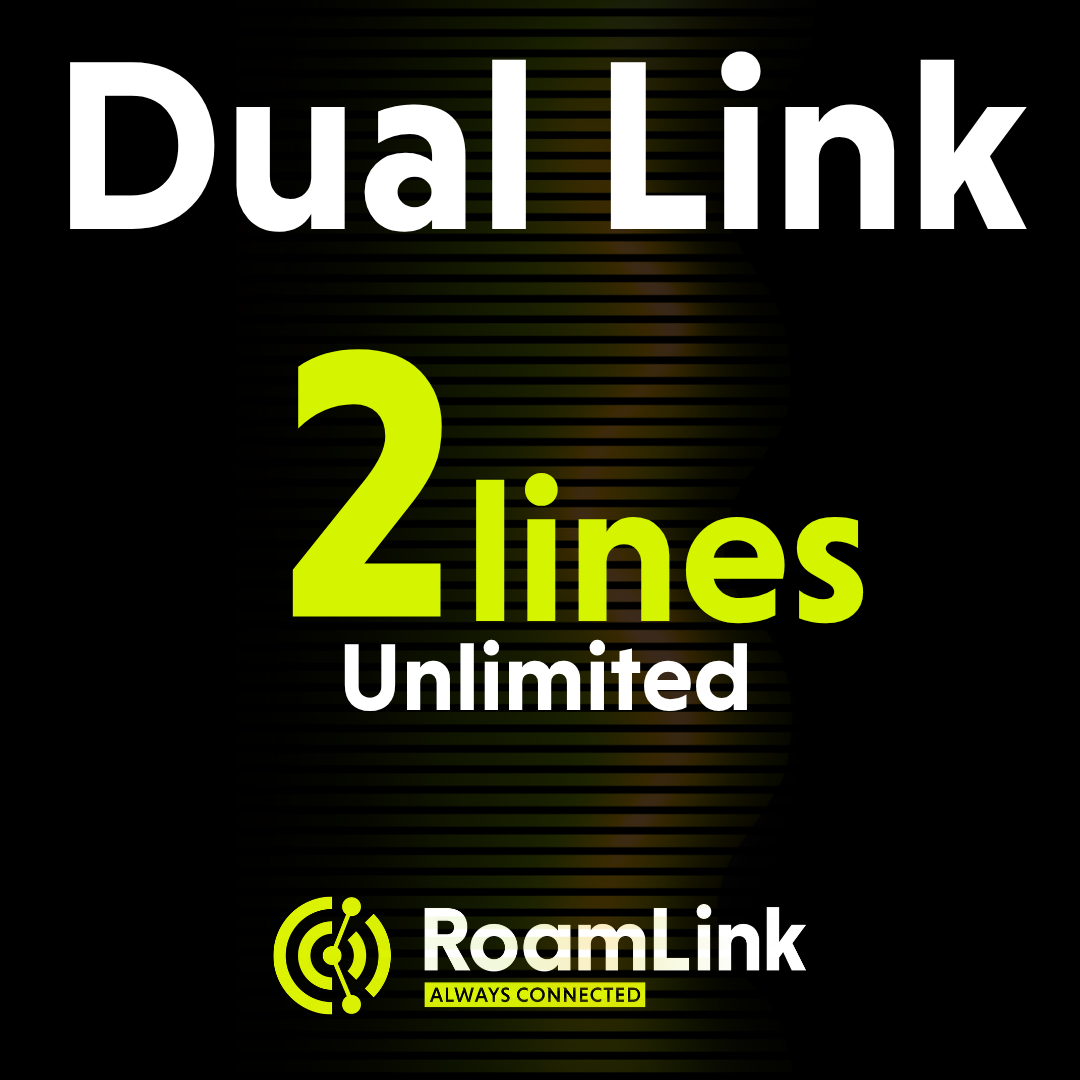 RoamLink Unlimited Dual-Link - Multi-Carrier Data Plan