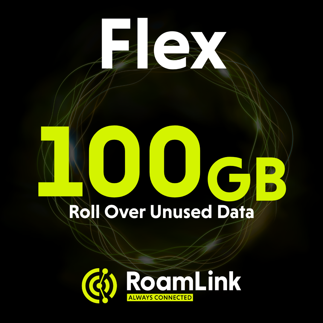 RoamLink Flex - 100GB/mo Multi-Carrier Data Plan