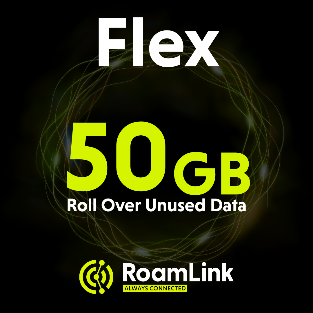 RoamLink Flex - 50GB/mo Multi-Carrier Data Plan