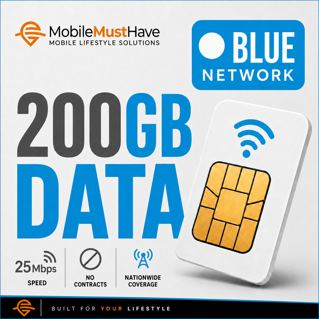 B200 - 200GB/mo 25mbps Cellular Data Plan