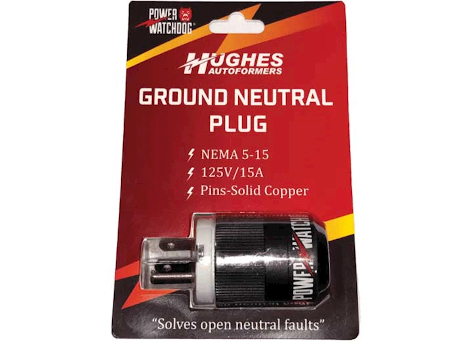 Hughes Autoformers Ground Neutral Bonding Plug