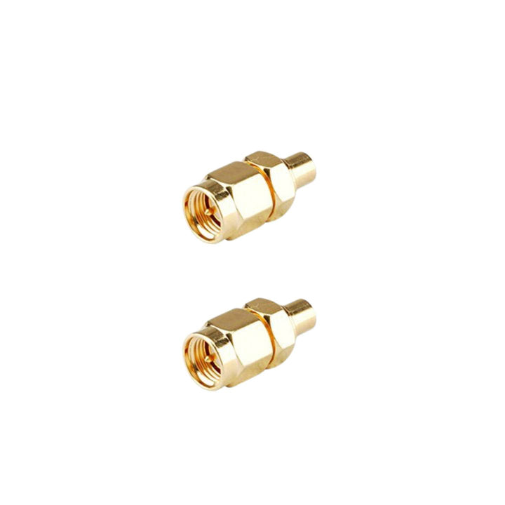 SMA Male to MCX Female Adapter Pair (2x)