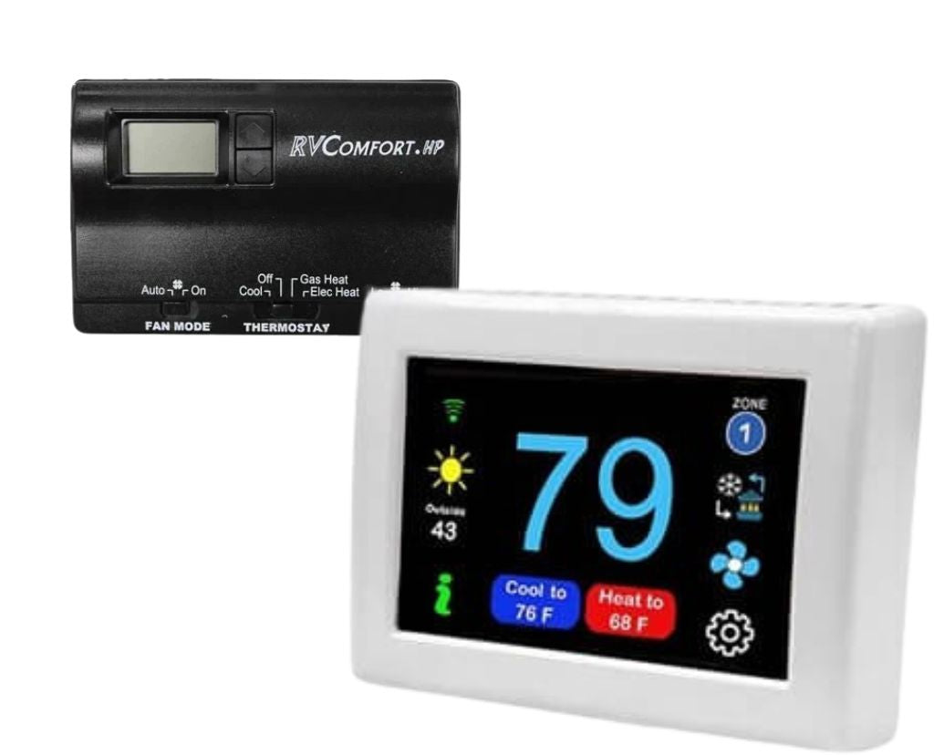 EasyTouch Wi-Fi Thermostat for Coleman RV Comfort 2 Button (non ZC / 12VDC only)