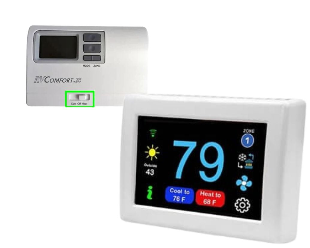 EasyTouch Wi-Fi Thermostat for Coleman RV Comfort ZC (slide)
