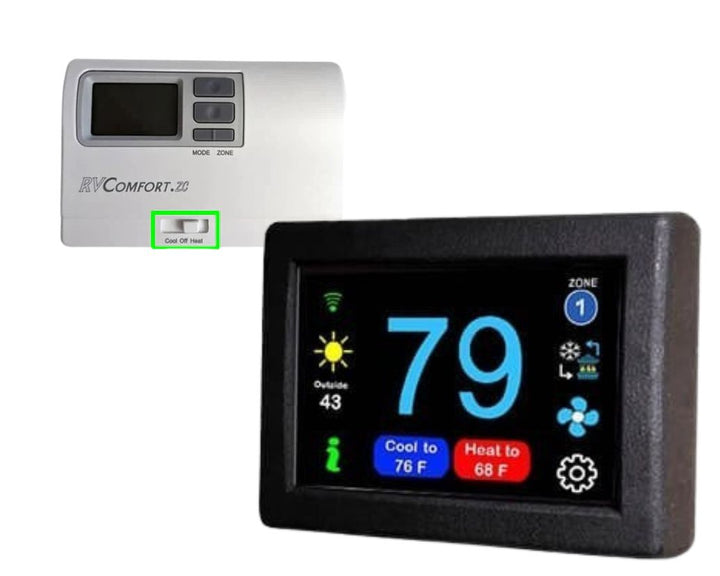EasyTouch Wi-Fi Thermostat for Coleman RV Comfort ZC (slide)