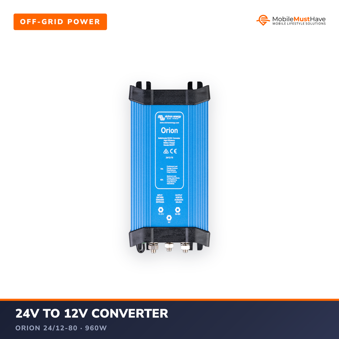 24V to 12V Converter Package (80A)