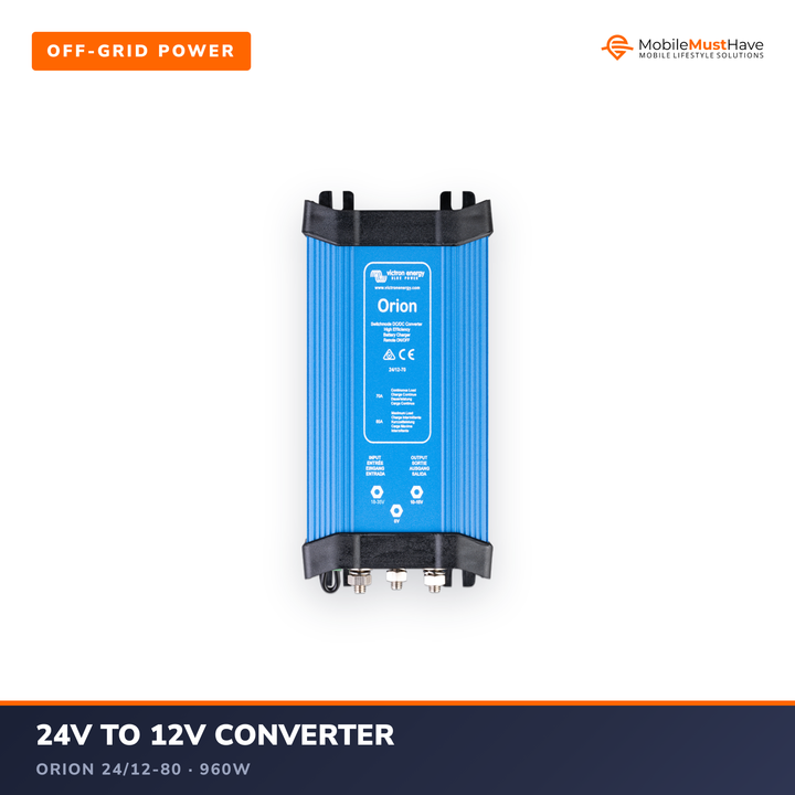 24V to 12V Converter Package (80A)