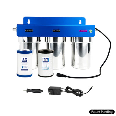 PURBLU™ TRIO LED UVC 4-Stage RV Water Filtration & Purification System