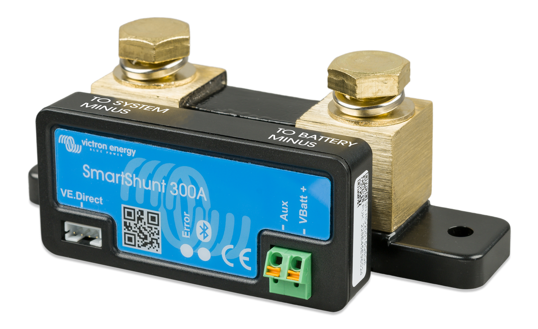 SmartShunt 300A-50mV (left) 